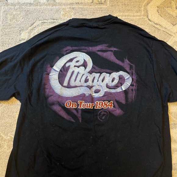 Vintage Chicago Band Tour Tee 1984 - Picture 2 of 4
